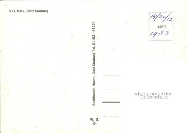 Oost Souburg Ned Hev Kerk Kirche – Bild 2