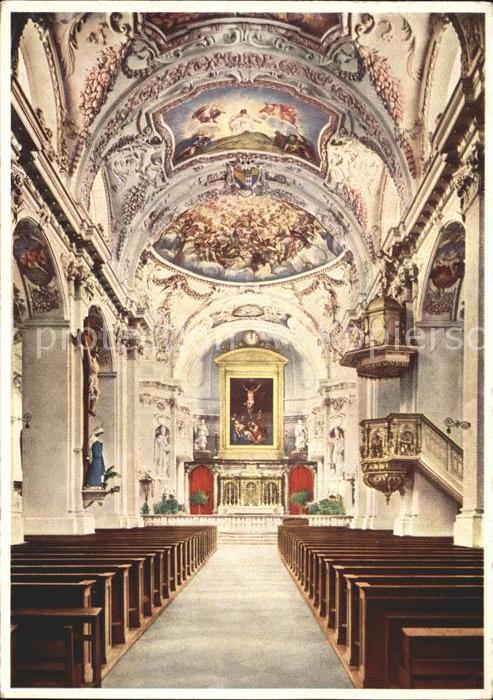 Tegernsee Schlosskirche ehem. Benediktinerabtei G