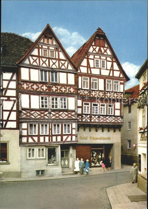 Bad Orb Fachwerkhäuser in der Altstadt
