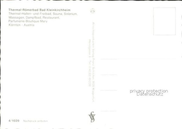 Bad Kleinkirchheim Kaernten Thermal Römerbad – Bild 2