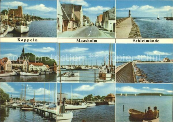 Kappeln Schlei Maasholm Schleimünde Hafen