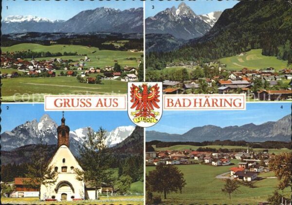 Bad Haering Tirol Gesamtansicht gegen Rofangebirge Antoni