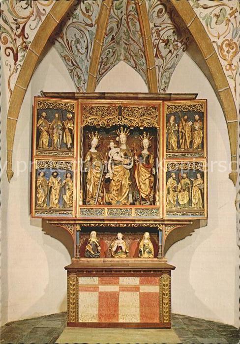 Ossiach Stiftskirche spätgotischer Flügelaltar