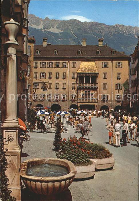 Innsbruck Olympiastadt Fussgängerzone Altstadt St