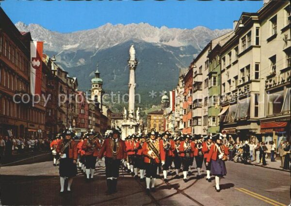 Innsbruck Olympiastadt Maria Theresien Strasse ge