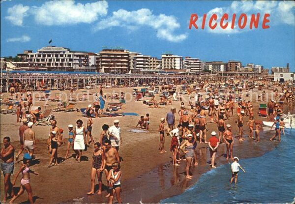 Riccione Spiaggia Strand