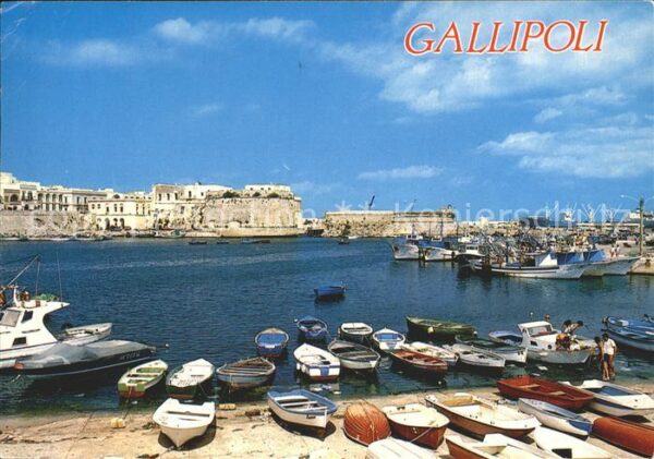 Gallipoli Porto Canneto Hafen Festung