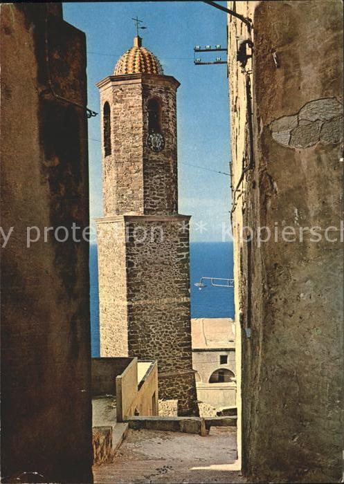 Castelsardo Vicolo e Campanile dell antica Cattedra