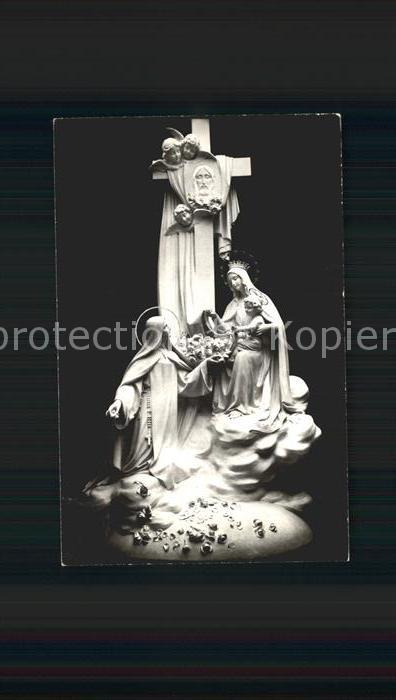 Religion Groupe Sculpte Dominant Maitre-Autel