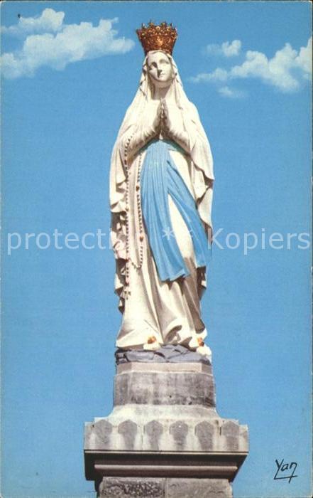 Religion Lourdes Vierge Couronnee