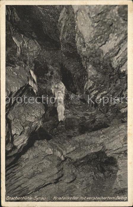 Hoehlen Caves Grottes Drachenhöhle Syrau Kristallkeller Zwerg