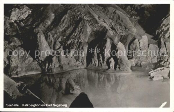 Hoehlen Caves Grottes Kalkberghöhlen Bad Segeberg Seehalle