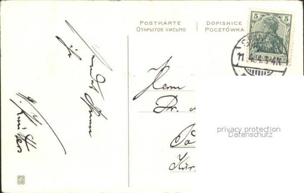 Ostern Easter Paques Weidenkätzchen Litho – Bild 2