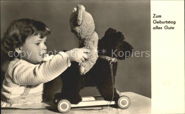 Kinderspielzeug Teddybär Kind Geburstag