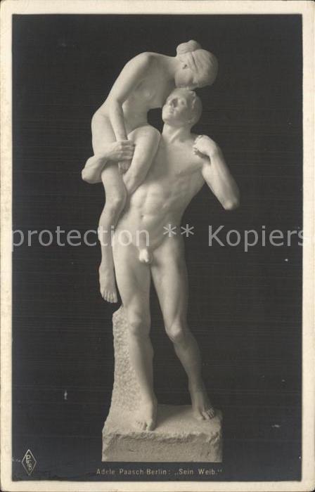 Skulpturen Sein Weib Adele Paasch Berlin