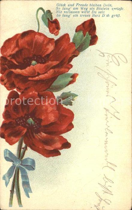Rosen Gedicht Litho