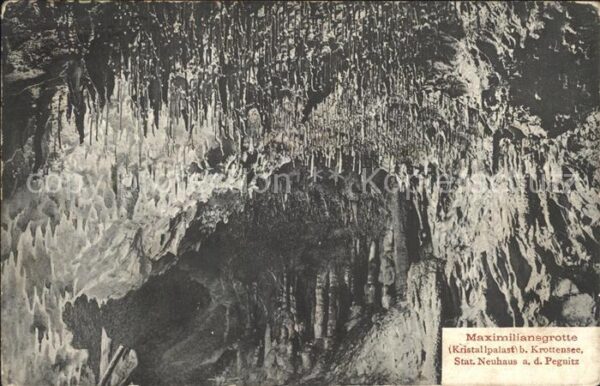 Hoehlen Caves Grottes Maximiliansgrotte Kristallpalast Krotte