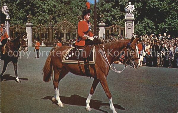 Adel England Queen Elizabeth II. Trooping the Colour