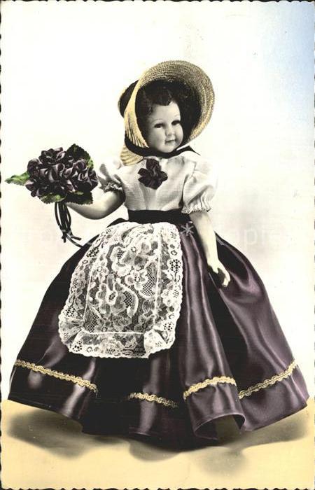 Puppe Doll Poupee Kinderspielzeug Tracht Toulous Costume Regional La Toul