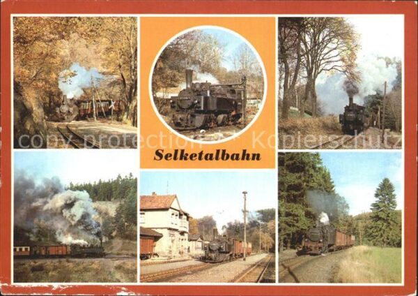 Lokomotive Selketalbahn Bahnhof Alexisbad Strassbe