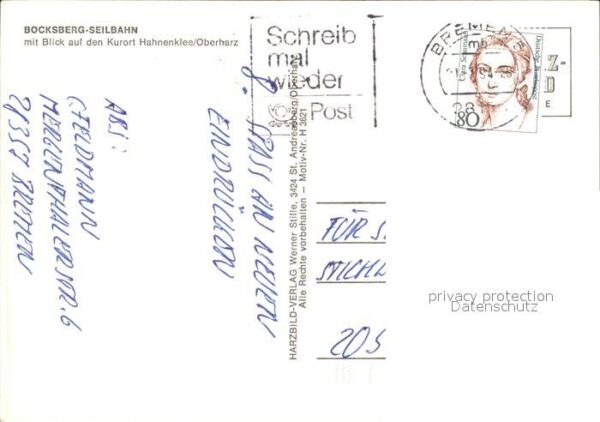 Seilbahn Bocksberg Hahnenklee Oberharz – Bild 2