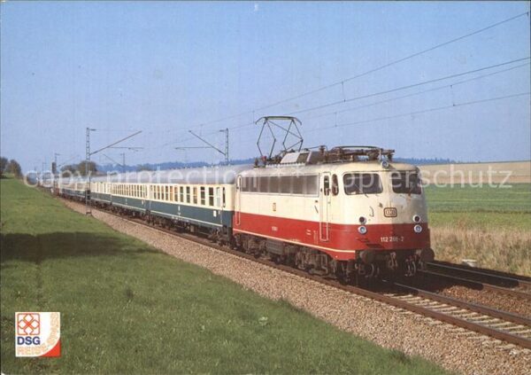 Eisenbahn Elektro-Schnellzug-Lokomotive 112 266-2