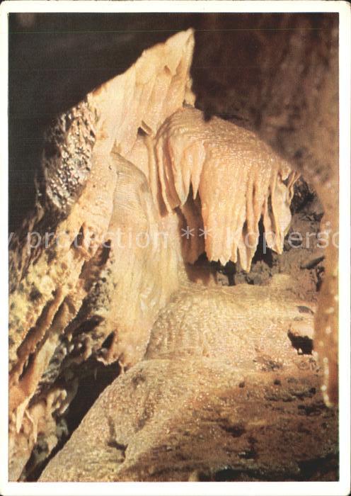 Hoehlen Caves Grottes Drachenhöhle Syrau Versteinerter Wasser