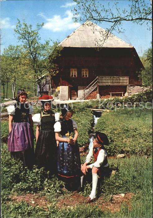 Trachten Schwarzwald Schwarzwaldhaus