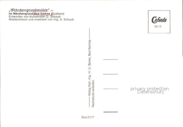 Maerchen Sagen Märchengrundmühle Märchengrund Bad Sach – Bild 2
