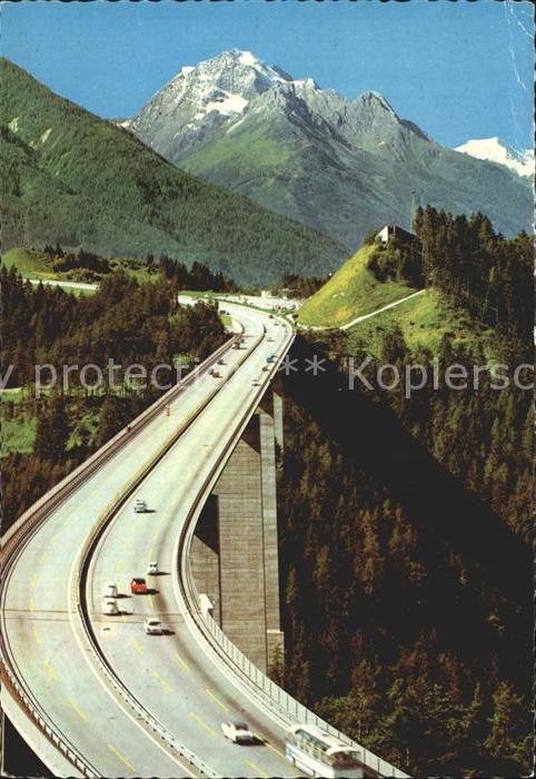 Bruecken Bridges Ponts Europabrücke Brennerautobahn Schönberg
