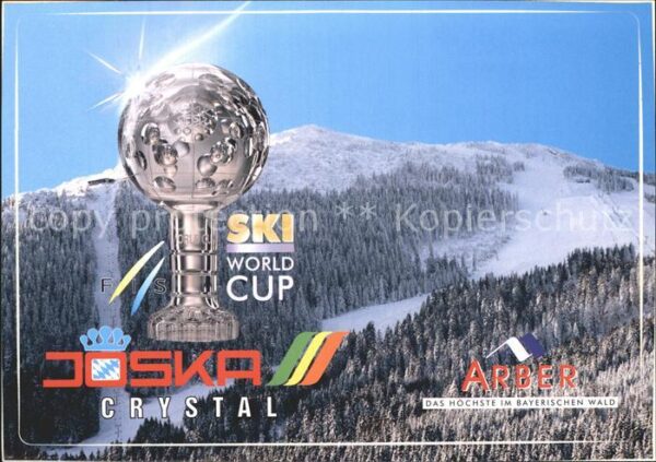 Skisport Ski World-Cup Pokal Joska Crystal Waldg