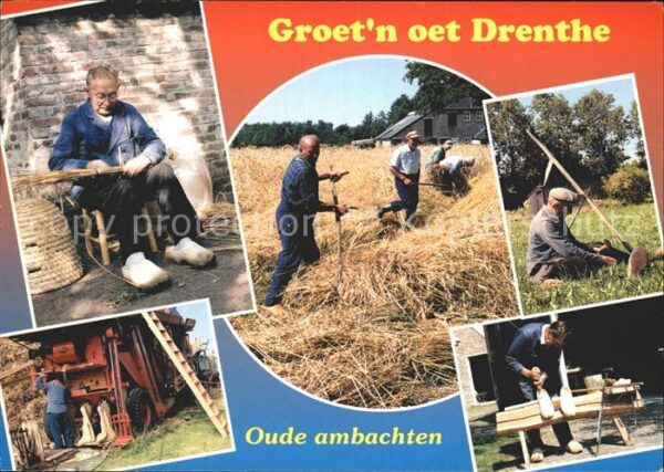 Handwerk Holzschuhmacher Korbflechter Landwirtsc