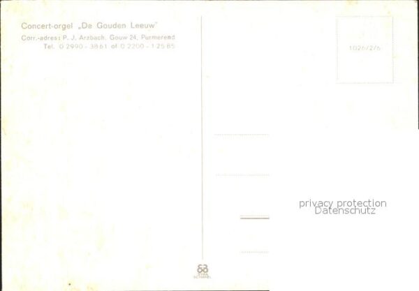 Drehorgel Concert-Orgel De Gouden Leeuw – Bild 2