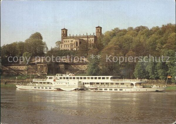 Motorschiffe Ernst Thälmann Weisse Flotte Dresden