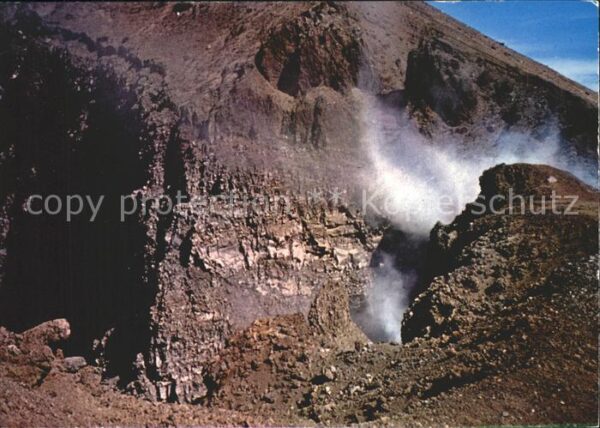 Vulkane Geysire Vulcans Geysers Vesuvio Cratere