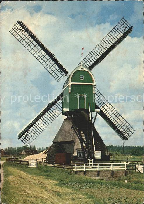Windmuehle Wip-Watermolen Den Bonk Meerkerk