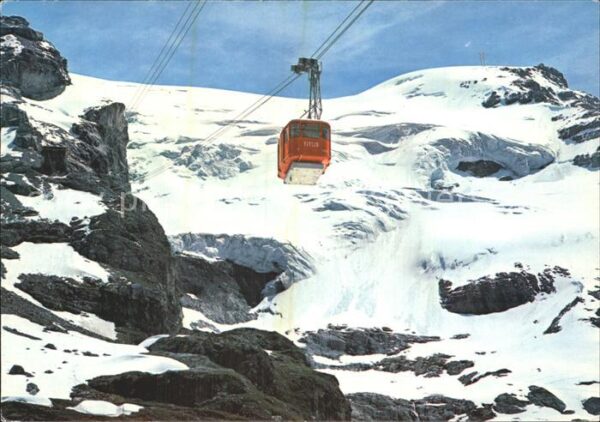 Seilbahn Titlis Rotstöckli Kleintitlis Gletscher