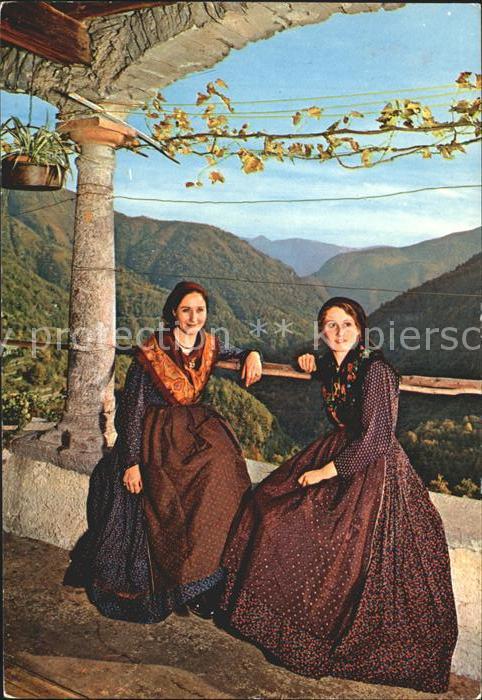 Trachten Schweiz Costumi Valle Onsernone