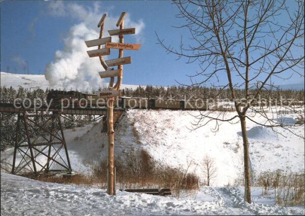 Eisenbahn Schmalspurbahn Cranzahl-Oberwiesenthal