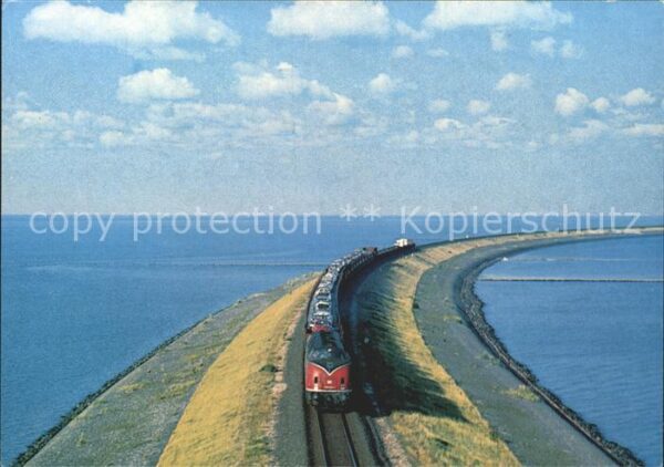 Eisenbahn Hindenburgdamm Sylt