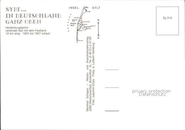 Eisenbahn Hindenburgdamm Sylt – Bild 2