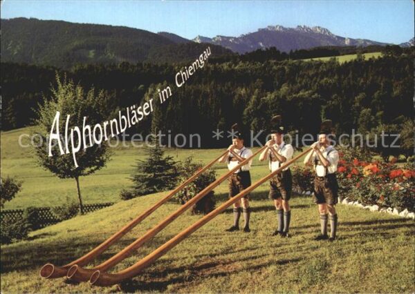 Alphorn Alphornbläser Chiemgau