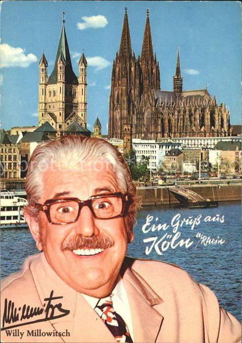 Schauspieler Willy Millowitsch Köln Dom