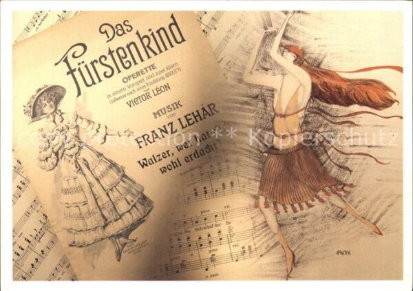 Oper Operette Das Fürstenkind Victor Leon Wi