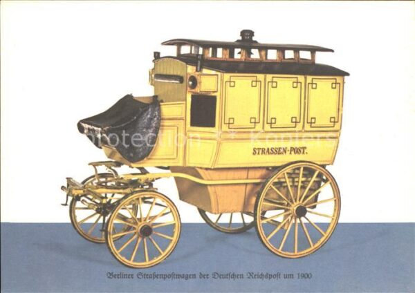 Postkutsche Berliner-Strassenpostwagen Deutsche Rei