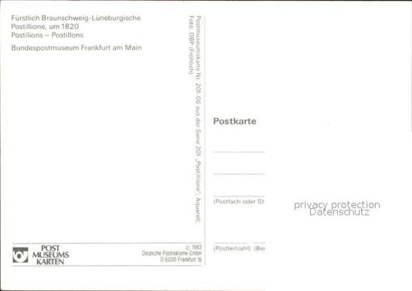 Post Fürstlich Braunschweig-Lüneburgische Po – Bild 2
