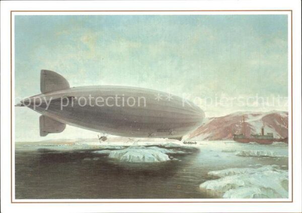 Zeppelin Luftschiff LZ 127 Graf Zeppelin Russisc