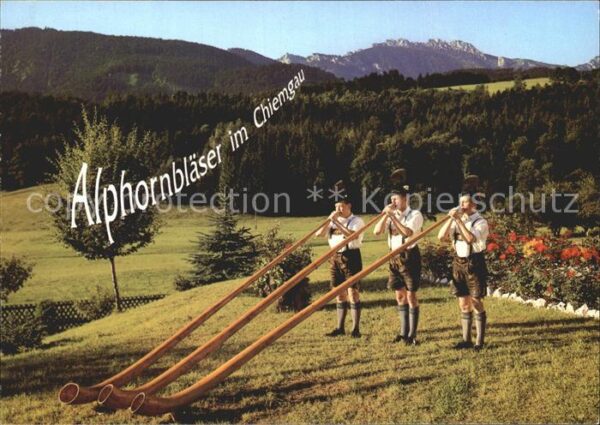 Alphorn Alphornbläser Chiemgau