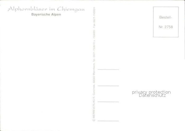 Alphorn Alphornbläser Chiemgau – Bild 2