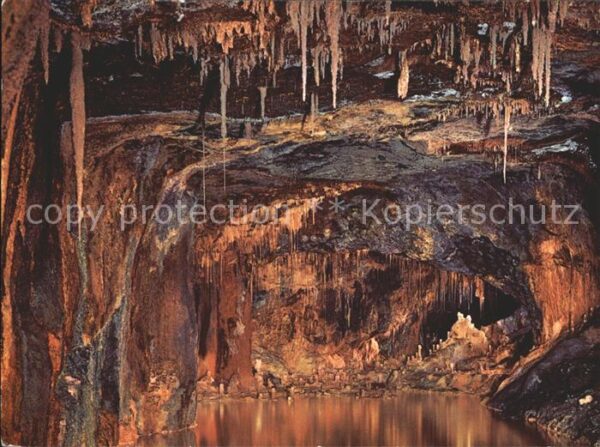 Hoehlen Caves Grottes Saalfeld Saale Feengrotten Märchendom G